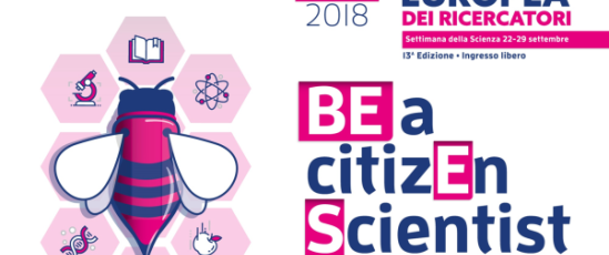 #ERN18, BE a citizEn Scientist: la scienza è partecipata